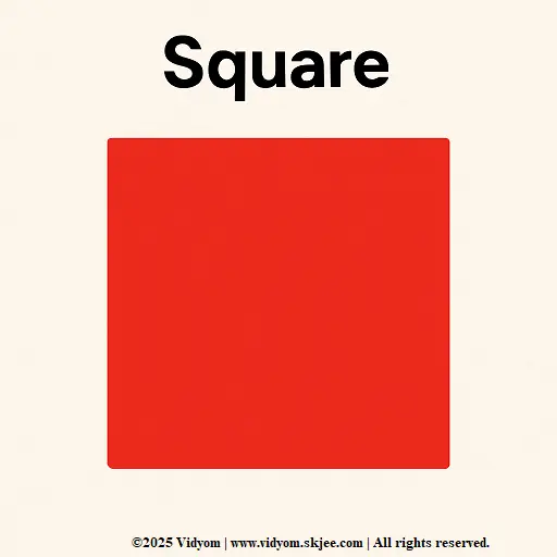 Square – learn shapes with sound for kids