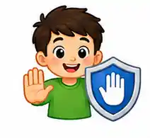 Safety rules lesson icon