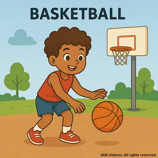 Basketball – sports for kids with pictures and audio to learn the sport