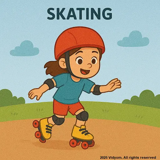 Skating sport for kids