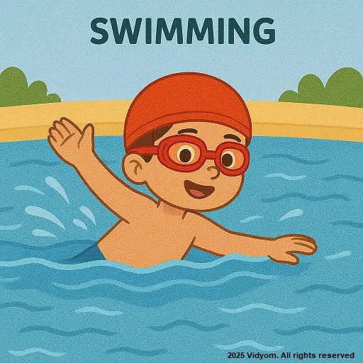 Swimming sport for kids