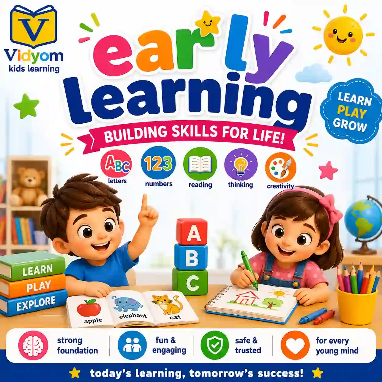 Early learning resources with numbers routines animals clothes fruits seasons and vocabulary