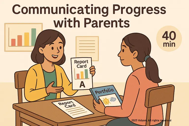 Communicating Progress with Parents (Clear, Warm & Actionable)