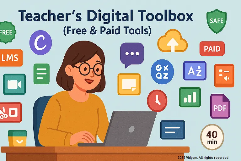 Vidyom Teacher Training – Teacher’s Digital Toolbox hero