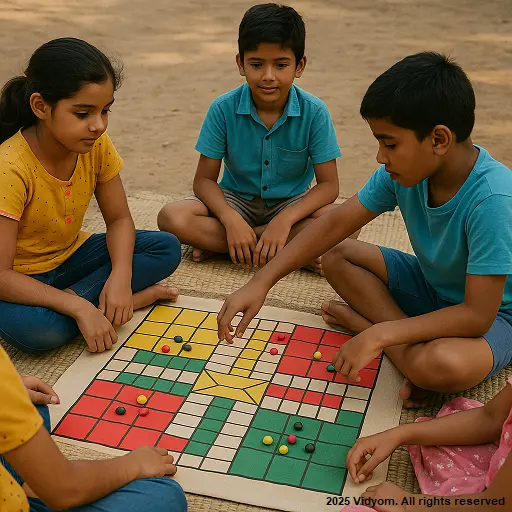 Chaupar traditional board game