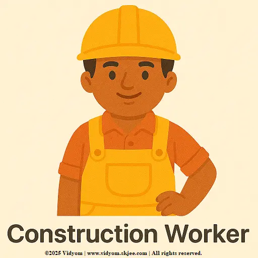 Construction worker uniform for children