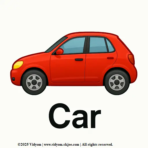 Car – Vehicle Learning for Kids