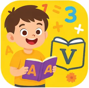 VIDYOM Kids Learning App Icon