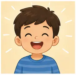 Happy smiling child