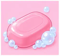Soap used for washing