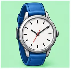 Watch worn on the wrist