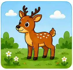 Animals and nature vocabulary for kids
