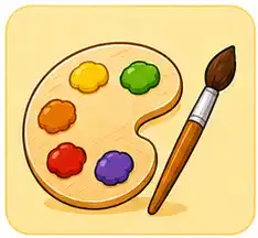 Color vocabulary for kids