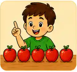 Counting vocabulary for kids