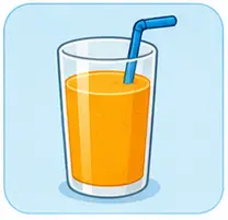 Drinks vocabulary for kids
