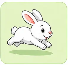 Fast and slow vocabulary for kids