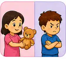 Kind and rude vocabulary for kids