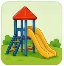 Playground vocabulary for kids