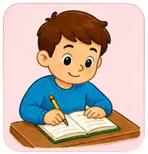 School action vocabulary for kids