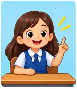 Student giving an answer in class