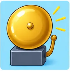 School bell for school vocabulary for kids