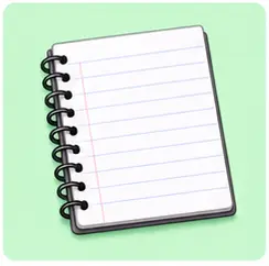 Diary picture for school supplies vocabulary for kids