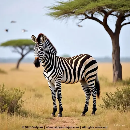 Zebra – wild animals for kids picture
