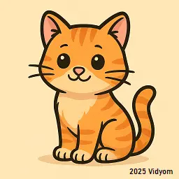 Cat sitting; barking crossed icon