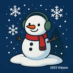 White snow on trees and ground