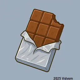 yes or no questions for kids lesson 3: Chocolate bar pieces