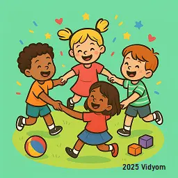 Children playing together