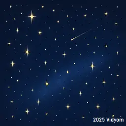 Stars in the night sky