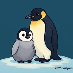 yes or no questions for kids lesson 4: Penguins standing on snow