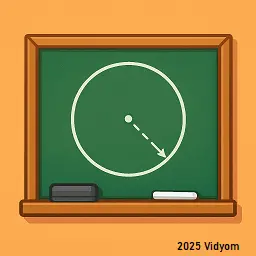 Circle shape on a board