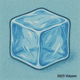 Ice cubes