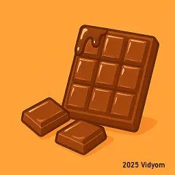 yes or no questions for kids lesson 9: Chocolate bar pieces