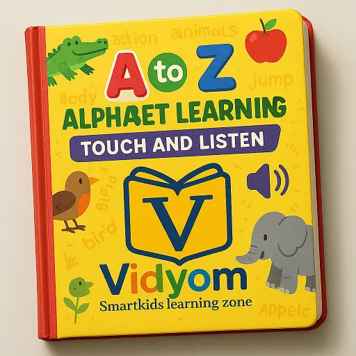 A to Z Alphabet Learning – complete alphabet learning for kids by Vidyom