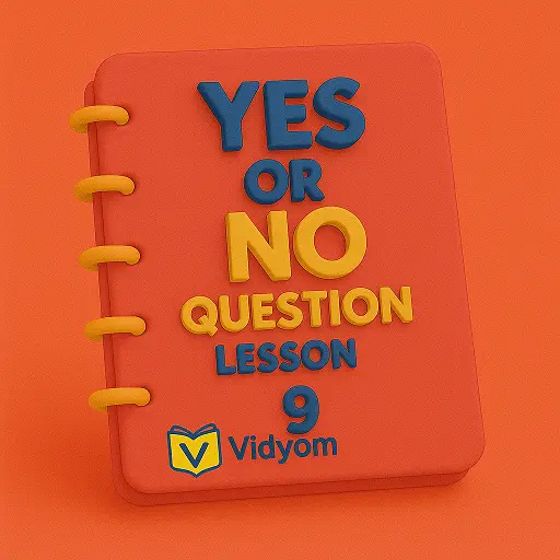 Yes or No Questions for Kids – Lesson 9 Banner