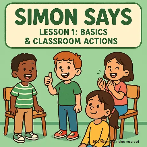Simon Says basics and classroom actions