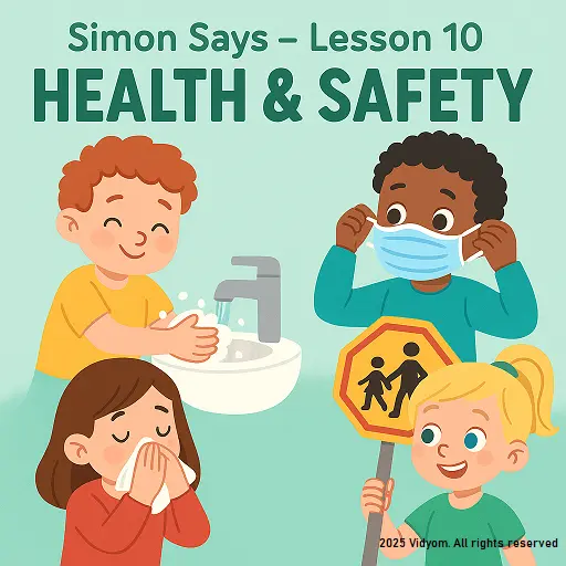 Simon Says health and safety actions