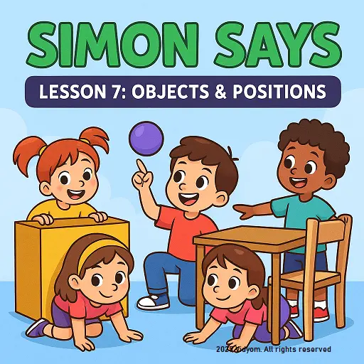 Simon Says objects and positions actions