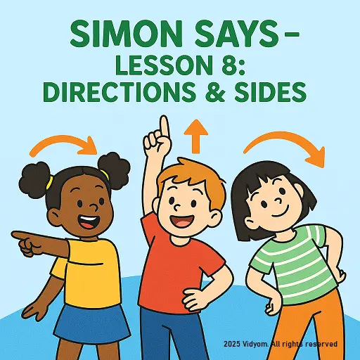 Simon Says directions and sides actions