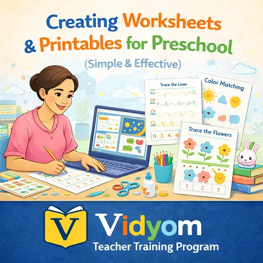 creating worksheets and printables for preschool teacher designing simple learning worksheets for young children