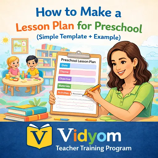 How to Make a Lesson Plan for Preschool